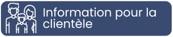 Info pour la clientèle
