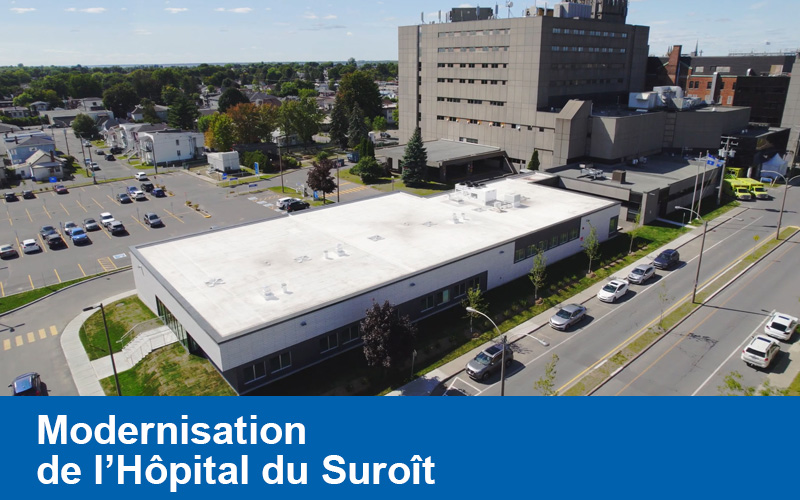 Modernisation de l'Hôpital du Suroît